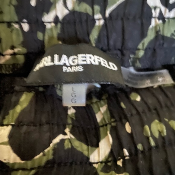 Karl Lagerfeld camp print joggers - Picture 2 of 2